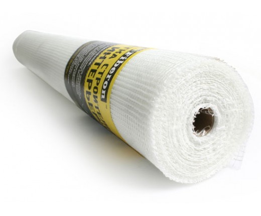 Штукатурна сітка, комірка 5*5мм. Щільність 90г/м2. (50м).